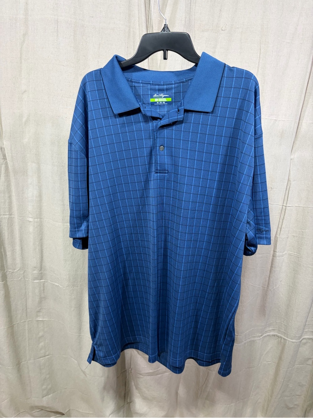 Ben Hogan Blue Plaid Polo